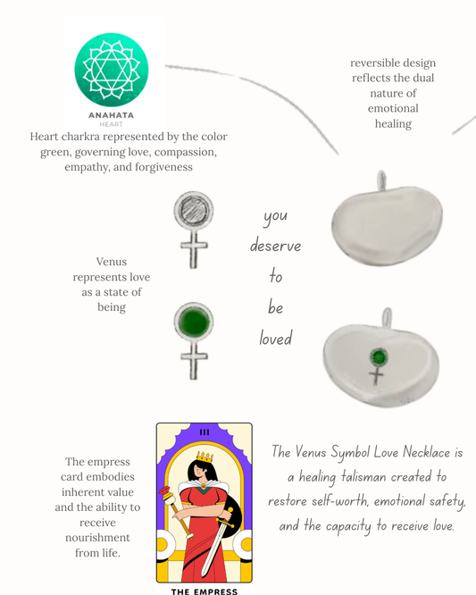 Venus symbol necklace | An Ode to Radical Self-Love - yiru.jeweller