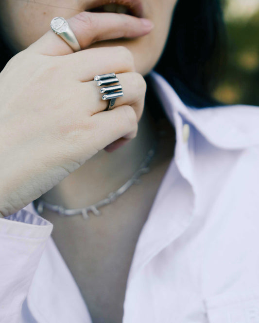 Angel Number 1111 Ring, manifestation Talisman - yiru.jeweller