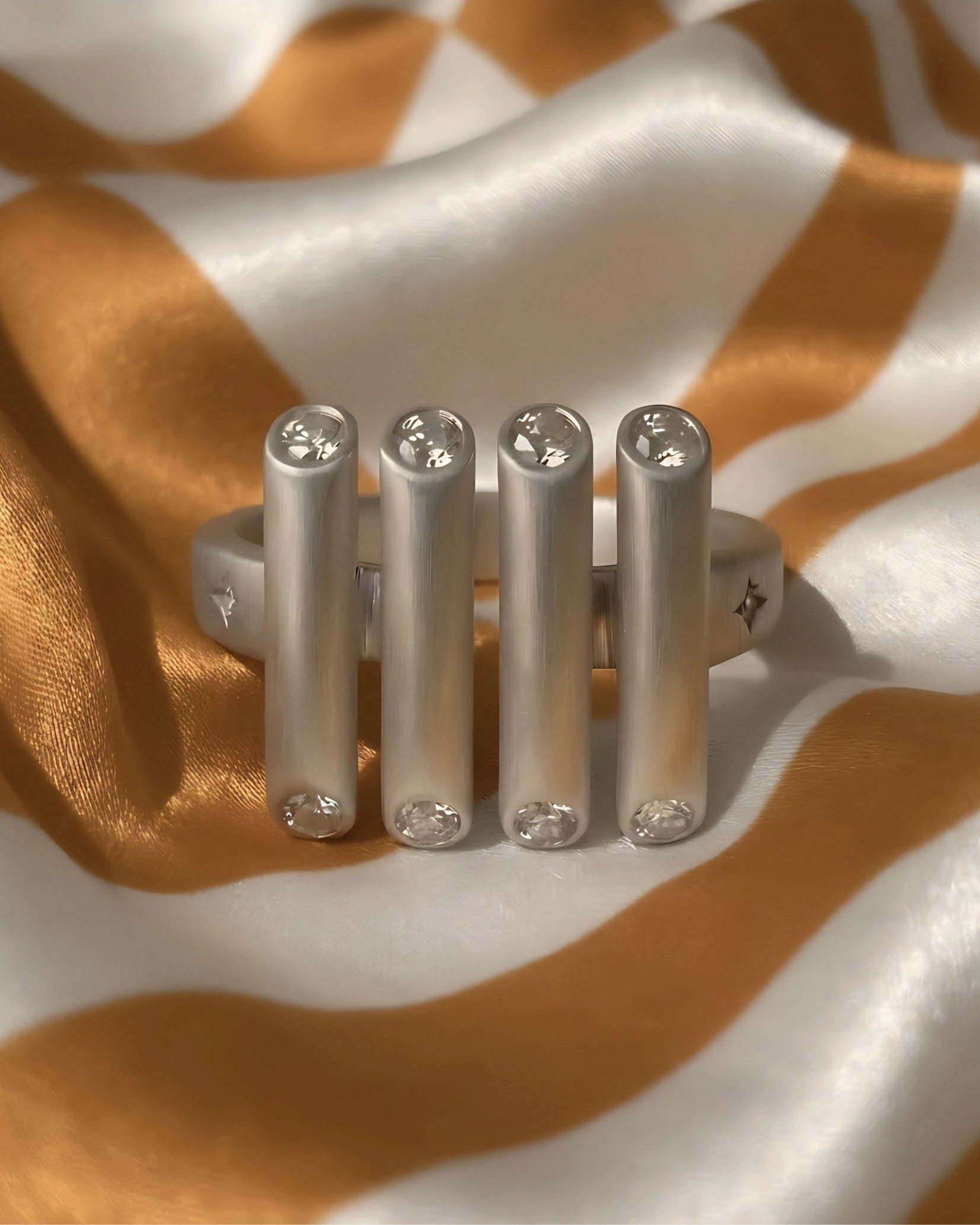 Portal Sterling Silver Ring - 1111 Angel Number - yiru.jeweller