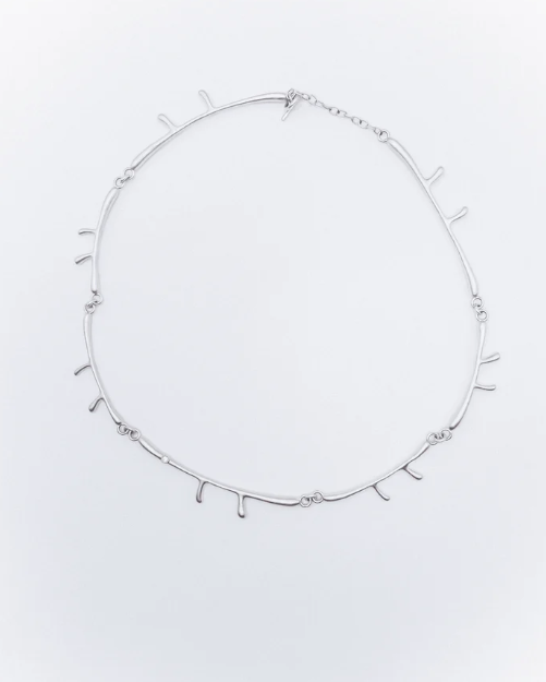 Fehu Rune Sterling Silver Necklace - Norse Abundance Talisman - yiru.jeweller